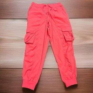 Lululemon Dance Studio Pants Relaxed Fit Mid Rise Cargo Jogger Glaze Pink Size M